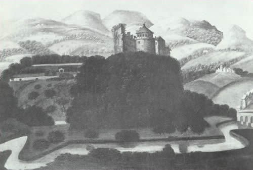 Paining od Dinefwr Castle