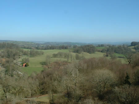 View from Dinefwr Castle